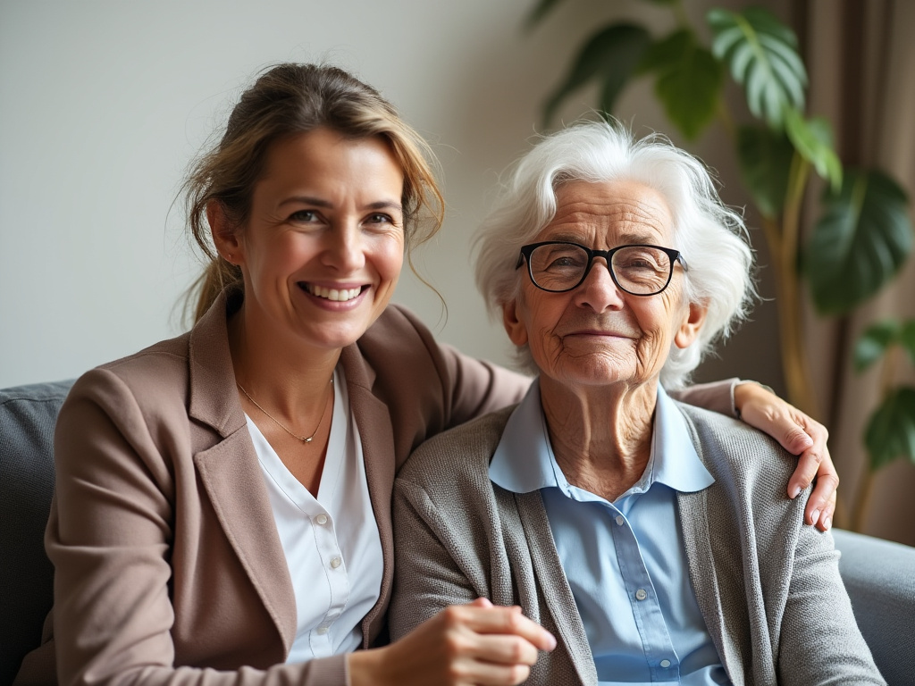 Accompagnement d'une personne âgée en soin à domicile