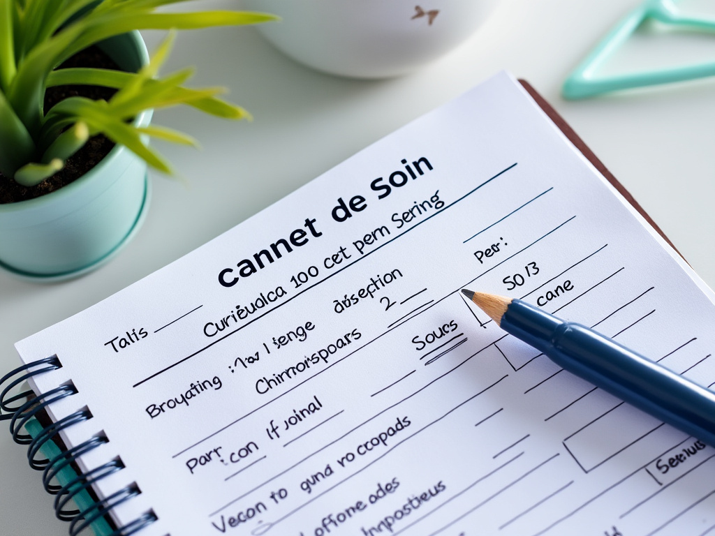 Carnet de suivi des soins infirmiers pour escarre