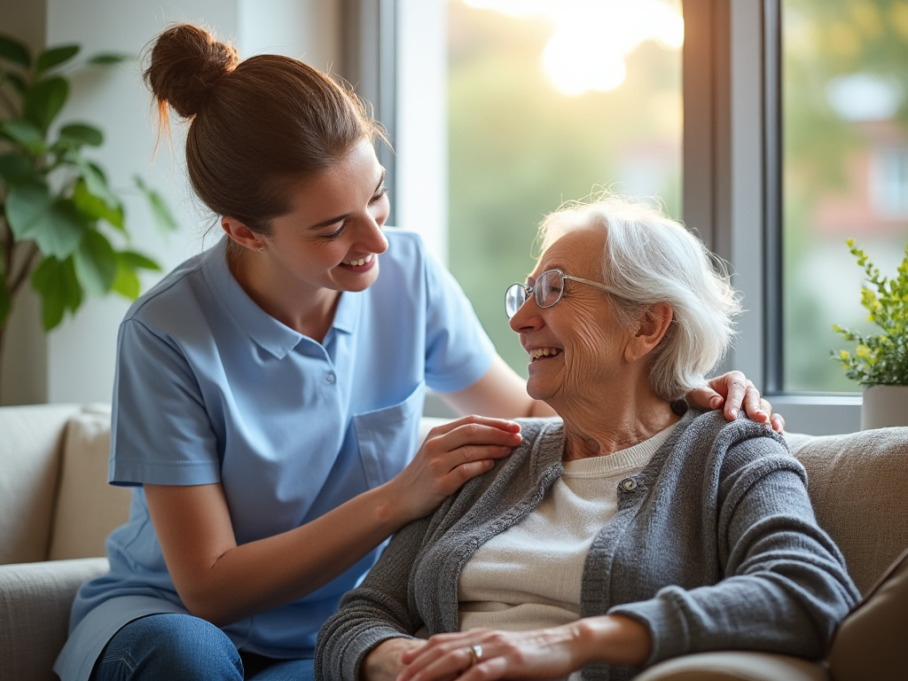 Patient accompagné à domicile