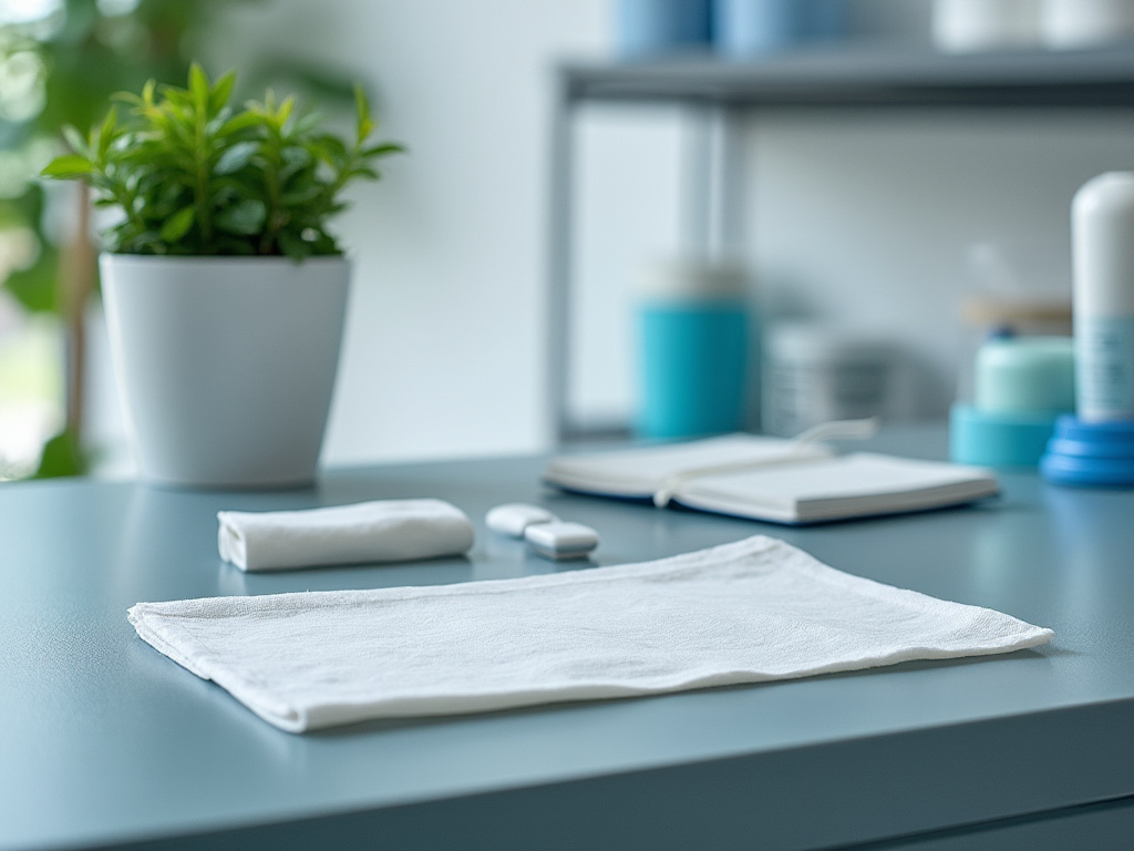Matériel de pansement propre en environnement soigné