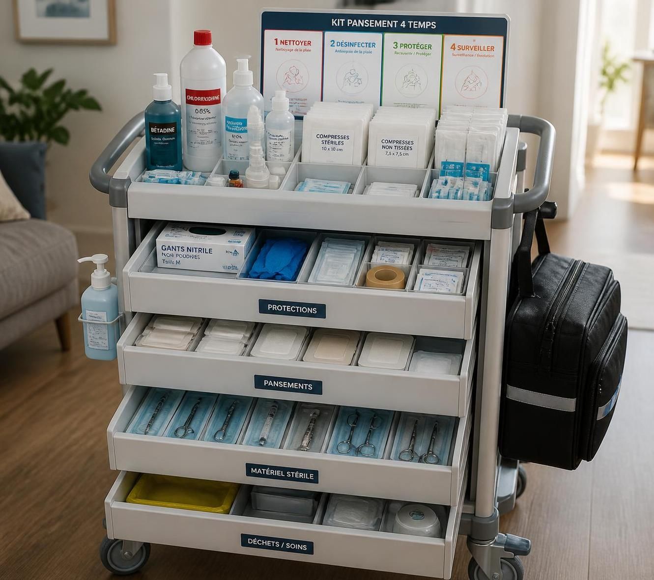 découvrez comment utiliser un pansement 4 temps pour assurer une cicatrisation optimale de vos blessures, avec des conseils pratiques pour chaque étape du soin.