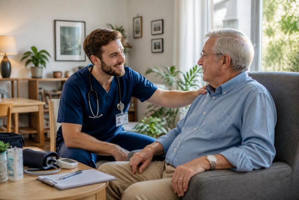 découvrez comment trouver un infirmier à domicile de confiance près de chez vous pour des soins personnalisés et de qualité en toute sérénité.