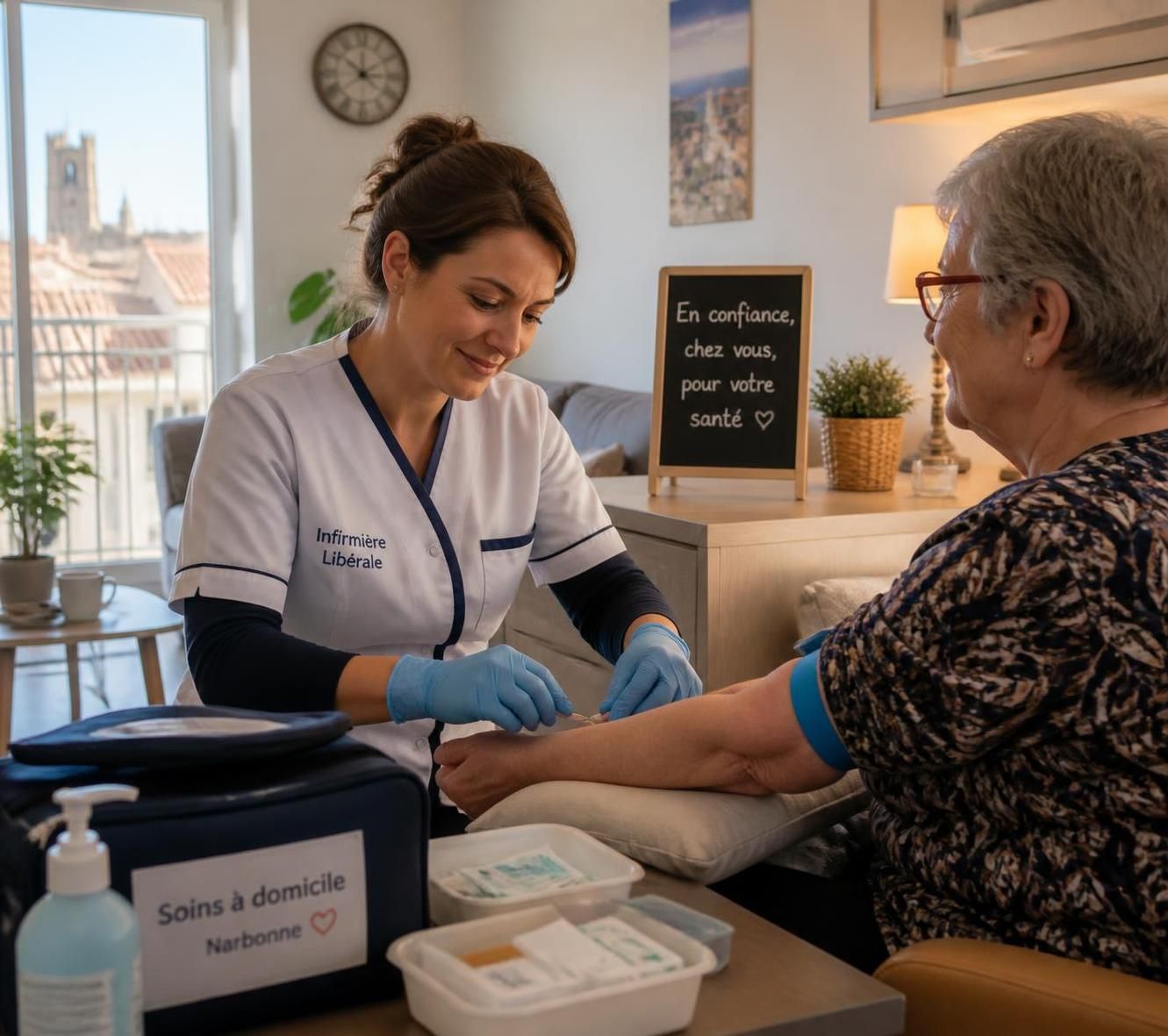 découvrez les services d'une infirmière à domicile à narbonne, offrant soins personnalisés et confort pour améliorer le bien-être des patients chez eux.