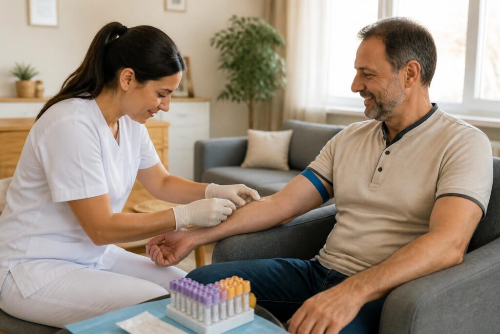 découvrez comment se déroule une prise de sang à domicile avec une infirmière : préparation, déroulement et conseils pour un service médical confortable et professionnel chez vous.