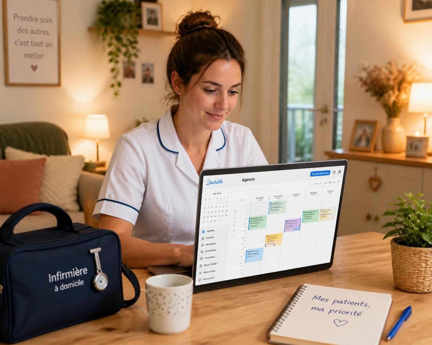découvrez comment organiser facilement vos soins infirmiers à domicile grâce à doctolib, la plateforme pratique pour trouver et gérer vos rendez-vous avec une infirmière diplômée.