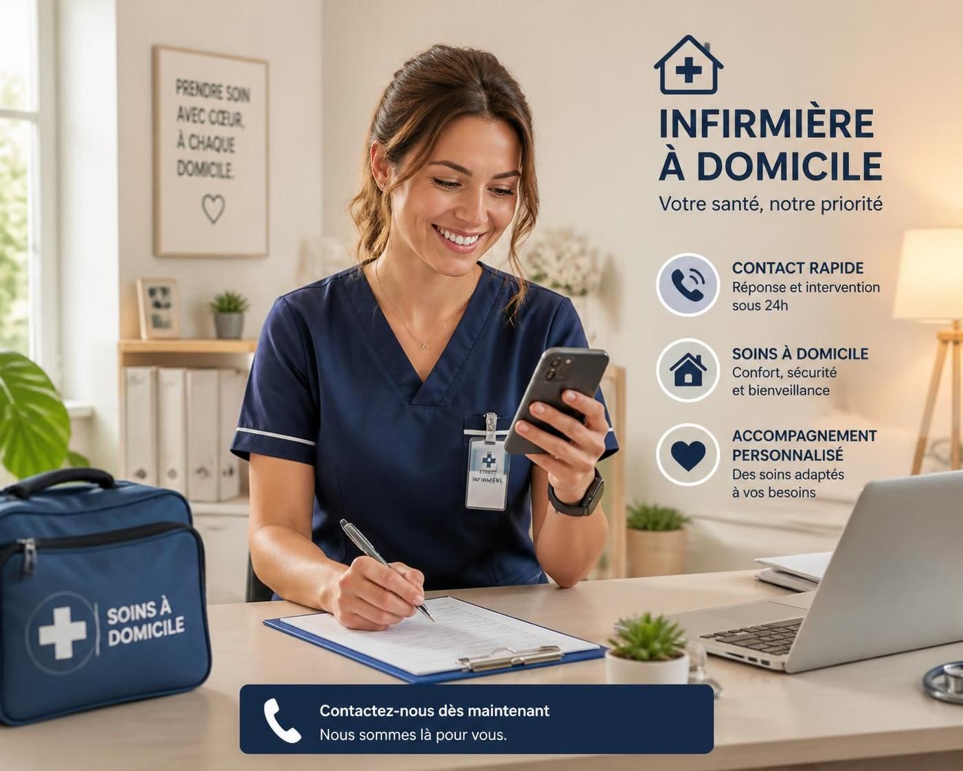 découvrez comment trouver rapidement le numéro de téléphone d'une infirmière à domicile pour recevoir des soins efficaces et personnalisés chez vous.
