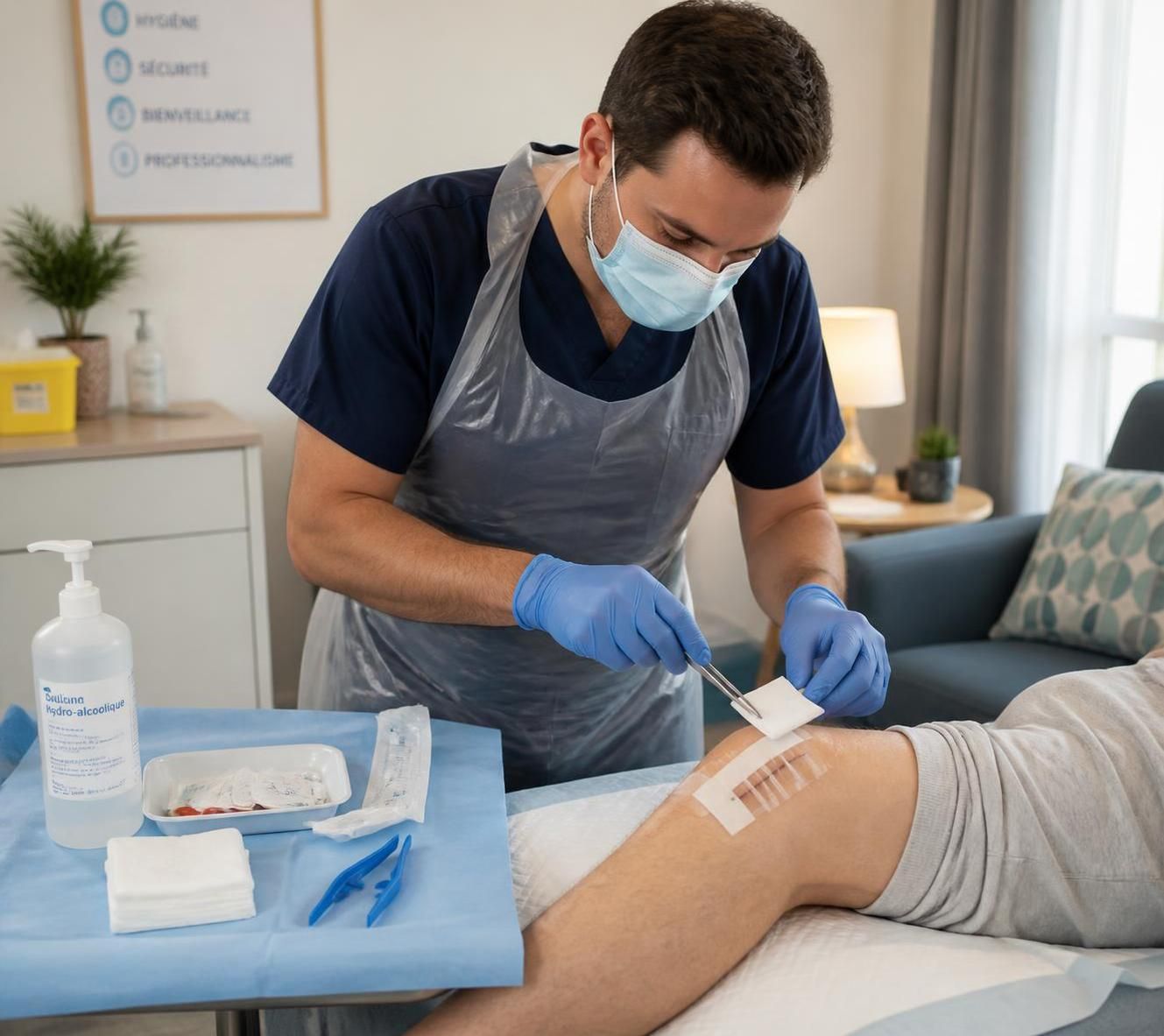 découvrez le protocole complet pour le pansement des plaies chirurgicales : étapes clés, conseils essentiels et bonnes pratiques pour une cicatrisation optimale.