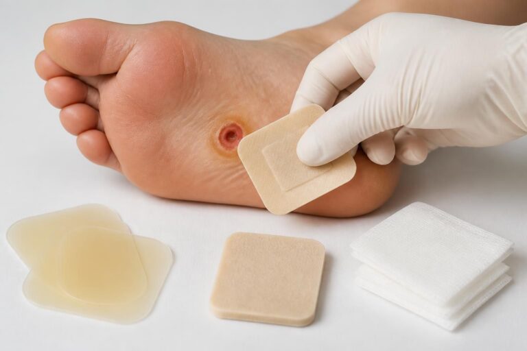 découvrez comment choisir le meilleur pansement pour soigner un mal perforant plantaire efficacement, en protégeant la plaie et favorisant la cicatrisation.