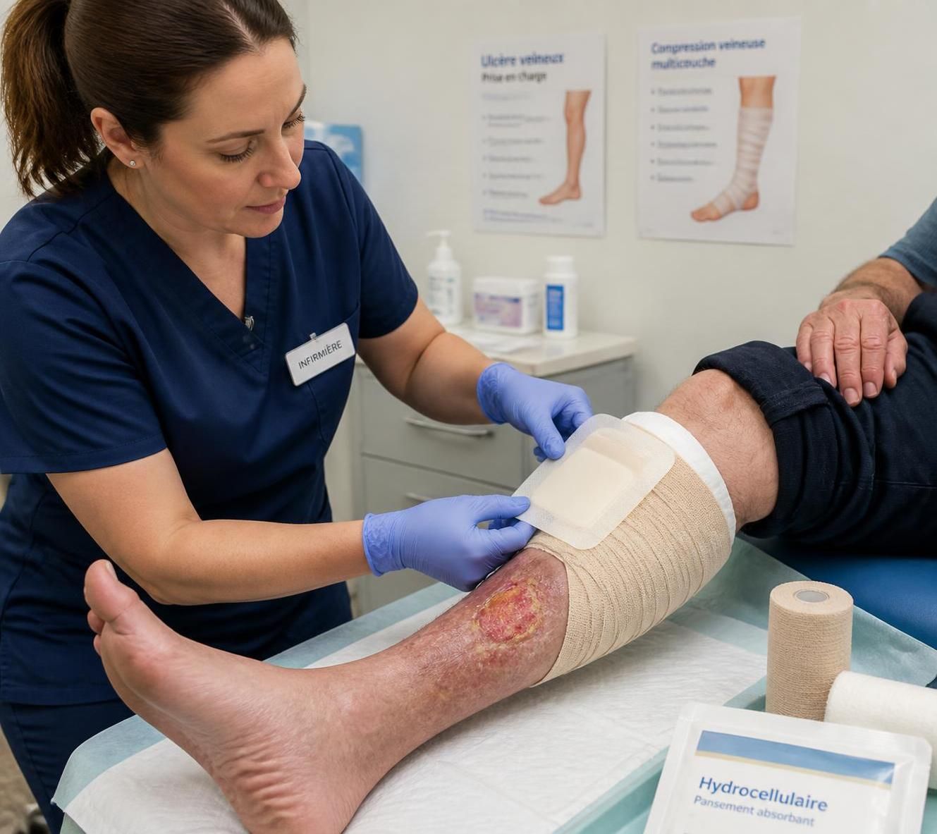découvrez comment sélectionner le pansement idéal pour soigner efficacement un ulcère de jambe, en tenant compte des types de plaies, des matériaux adaptés et des conseils médicaux essentiels.