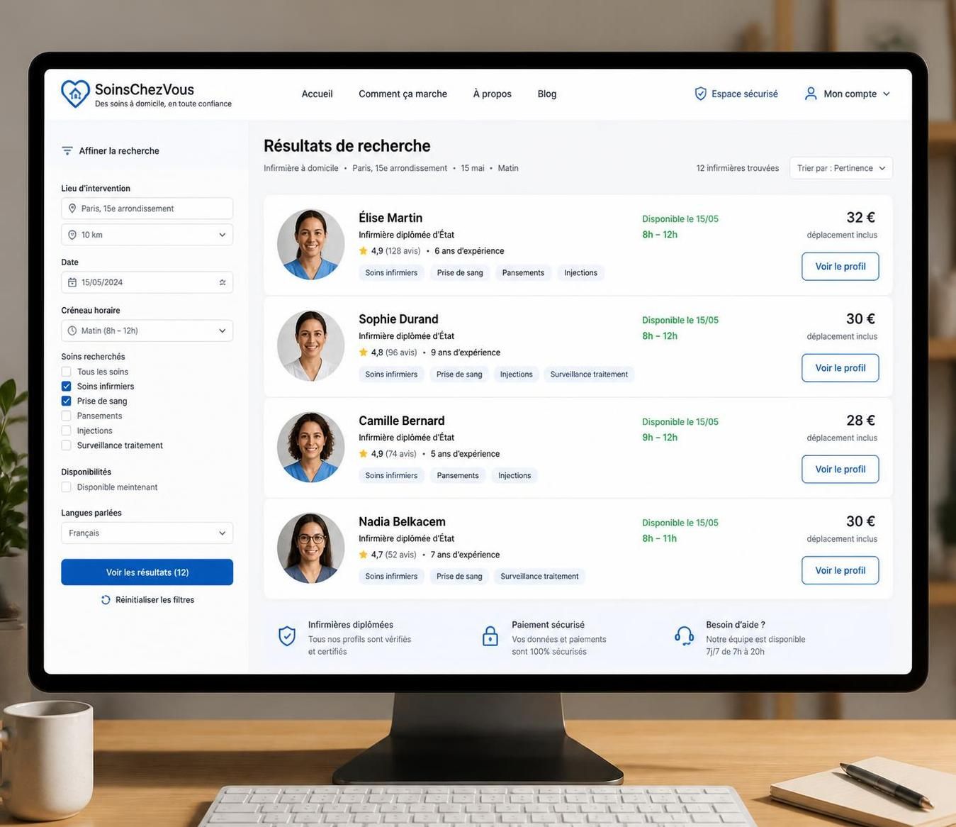 découvrez comment trouver une infirmière qualifiée près de chez vous rapidement et facilement grâce à nos conseils pratiques et ressources fiables.