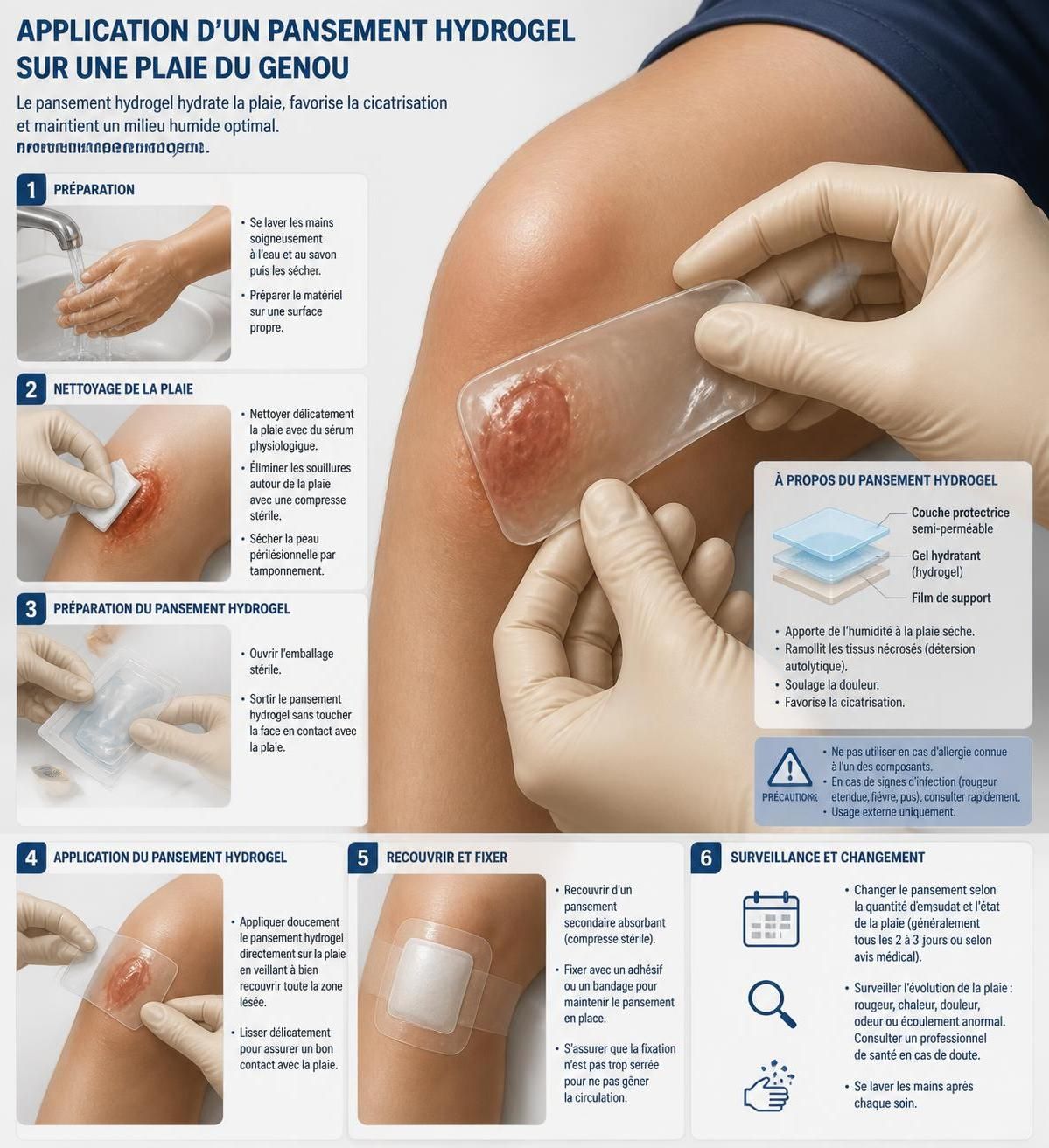 découvrez tout ce qu'il faut savoir sur le pansement gel, une solution innovante pour des soins efficaces et une cicatrisation rapide.