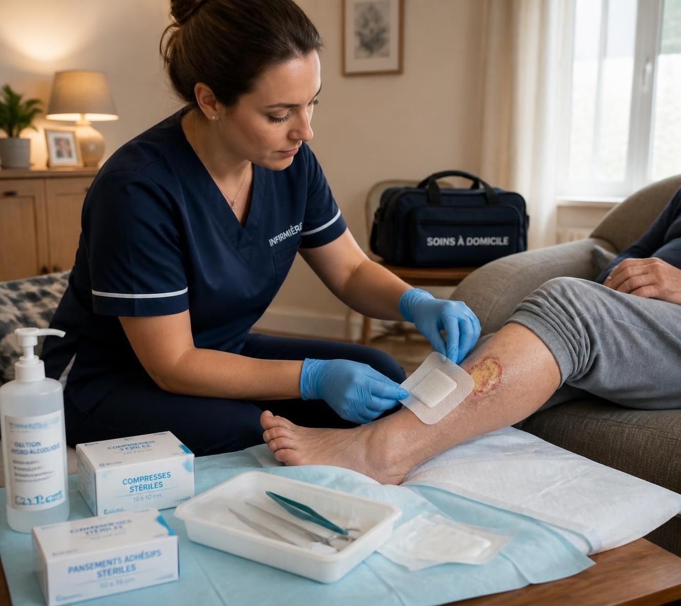 découvrez comment traiter efficacement les plaies fibrineuses grâce à un pansement adapté pour favoriser une cicatrisation optimale et éviter les complications.