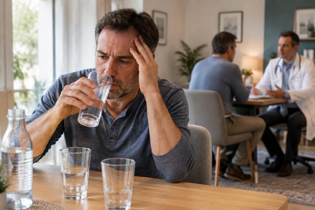 soif intense, fatigue, envies fréquentes d’uriner : découvrez les symptômes du diabète et sachez quand consulter un médecin.